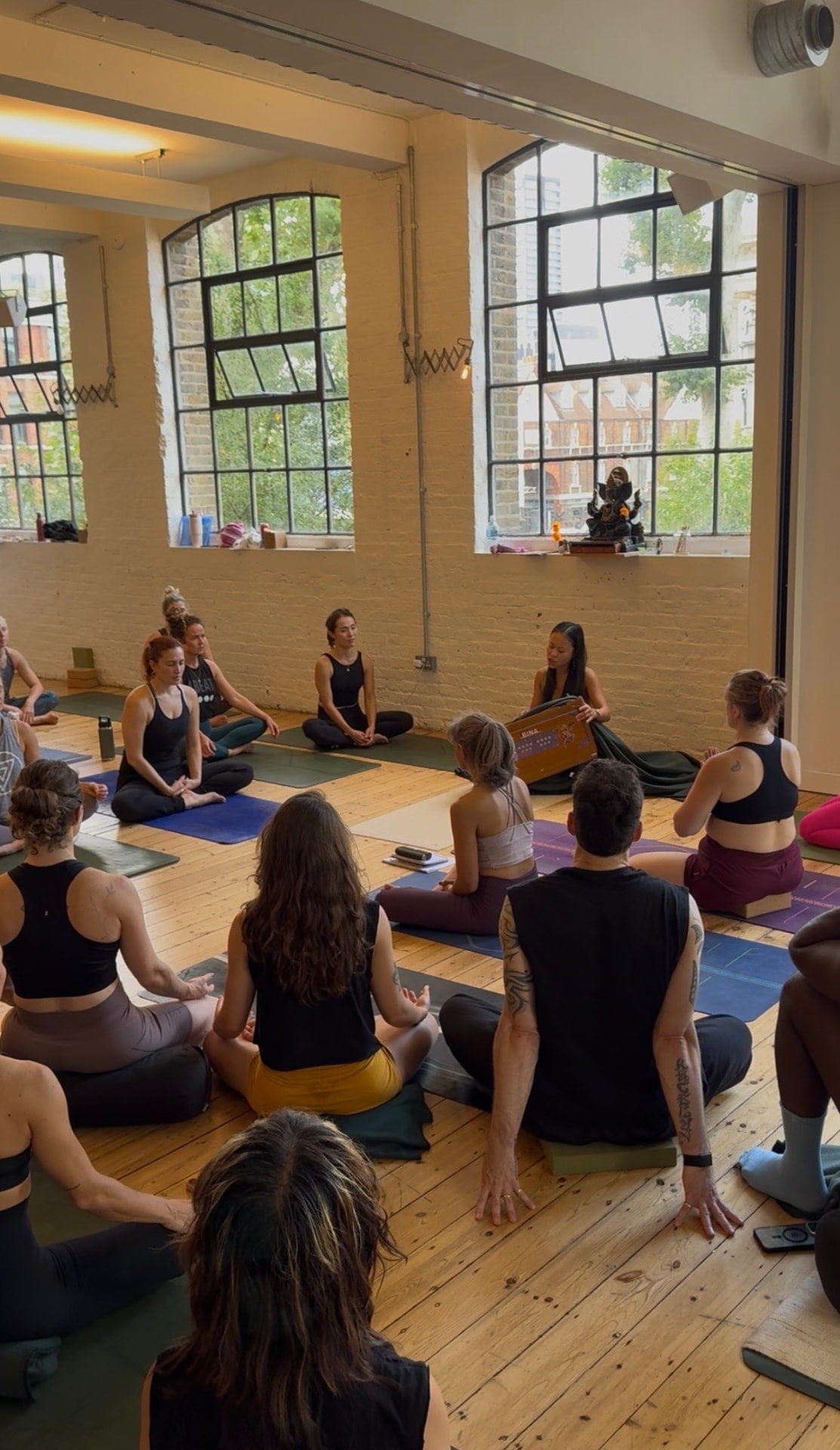 Picture of my fortnightly bhakti group